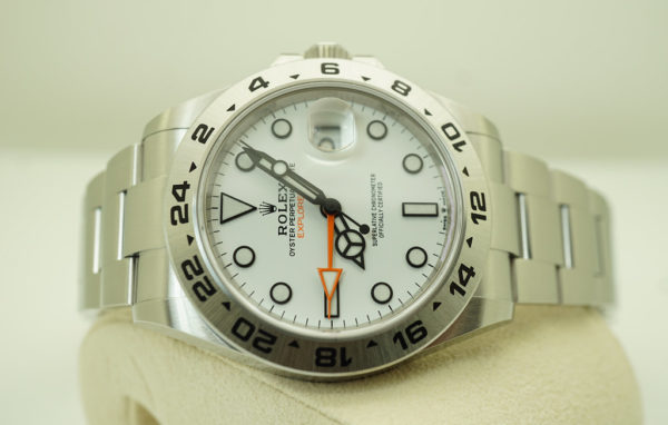 Rolex 226570 EXPLORER 2 POLAR WHITE DIAL 42MM NEW MODEL WARRANTY FULL SET - Image 10