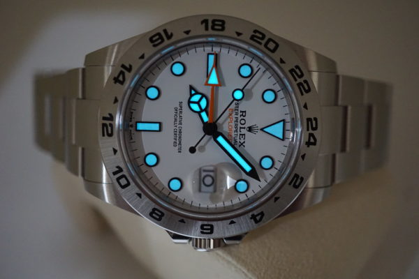 Rolex 226570 EXPLORER 2 POLAR WHITE DIAL 42MM NEW MODEL WARRANTY FULL SET - Image 11
