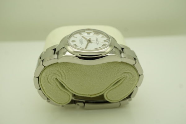 Rolex 178240 LADIES DATEJUST 31MM WHITE ROMAN DIAL STAINLESS STEEL BOXES PAPERS - Image 4