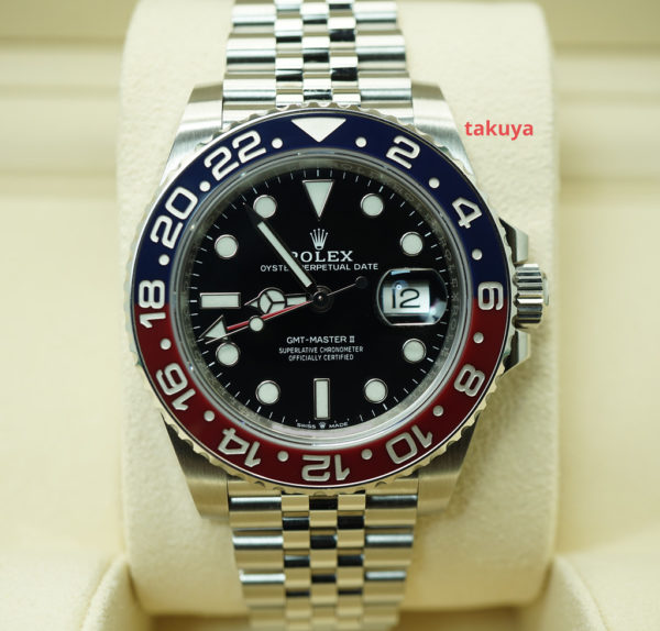 Rolex 126710BLRO PEPSI GMT MASTER II RED BLUE BEZEL JUBILEE 2020 FULL SET
