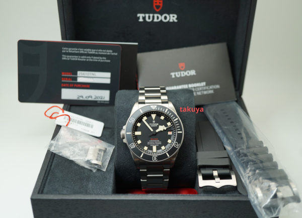 Tudor 25610TNL PELAGOS LHD LEFTY TITANIUM 42MM 2021 WARRANTY FULL SET - Image 2