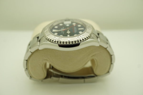 Rolex 116622 YACHTMASTER PLATINUM BEZEL BLUE DIAL 40MM WARRANTY FULL SET - Image 4