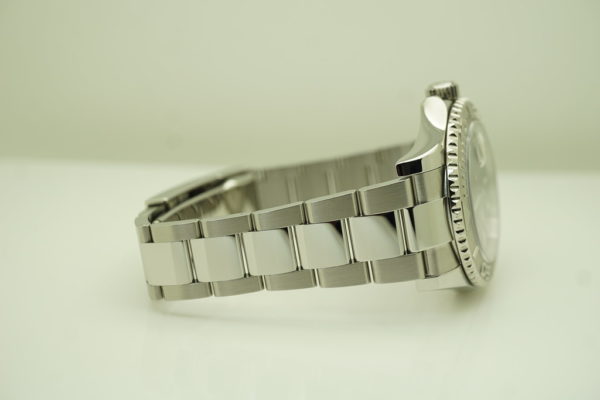 Rolex 116622 YACHTMASTER PLATINUM BEZEL BLUE DIAL 40MM WARRANTY FULL SET - Image 6