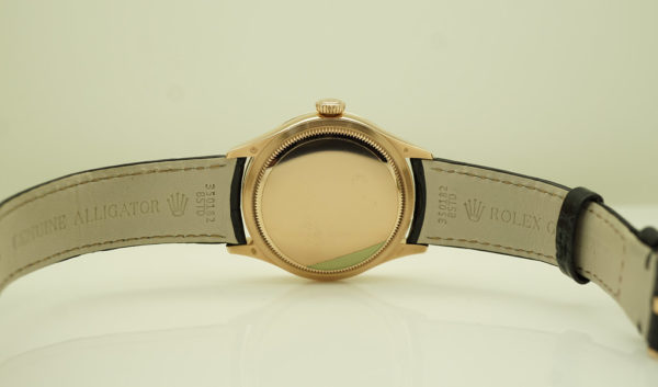 MINT Rolex 50505 CELLINI TIME 18K EVEROSE GOLD WHITE DIAL 2021 WARRANTY FULL SET - Image 7