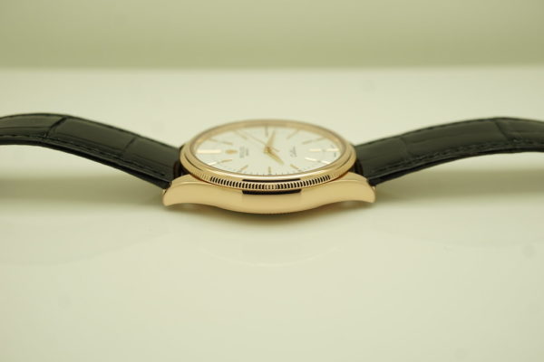 MINT Rolex 50505 CELLINI TIME 18K EVEROSE GOLD WHITE DIAL 2021 WARRANTY FULL SET - Image 4