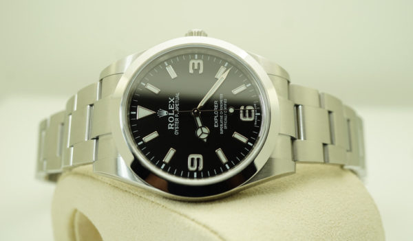 Rolex 214270 EXPLORER I FULL LUME DIAL 39MM DISCONTINUED 2019 WARRANTY FULL SET - Image 10