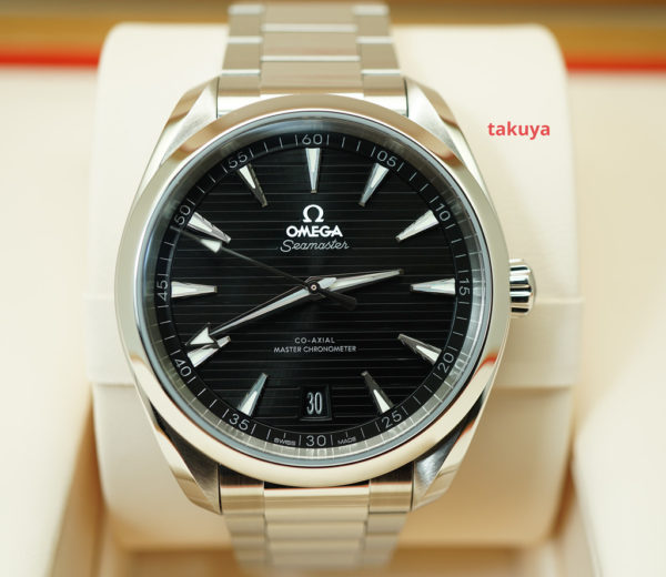 Omega SEAMASTER AQUA TERRA 150M BLACK DIAL BRACELET 41MM 2022 FULL SET