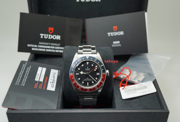 Tudor 79830RB BLACK BAY GMT PEPSI RED BLUE BEZEL BRACELET 2022 WARRANTY - Image 2