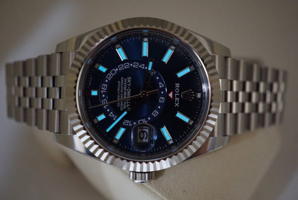 Rolex 326934 SKY-DWELLER BLUE DIAL JUBILEE BAND 2022 WARRANTY FULL SET - Image 11