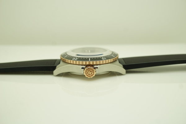 MINT Glashutte ORIGINAL SeaQ PANORAMA DATE STEEL ROSE GOLD GREY DIAL 2022 - Image 3