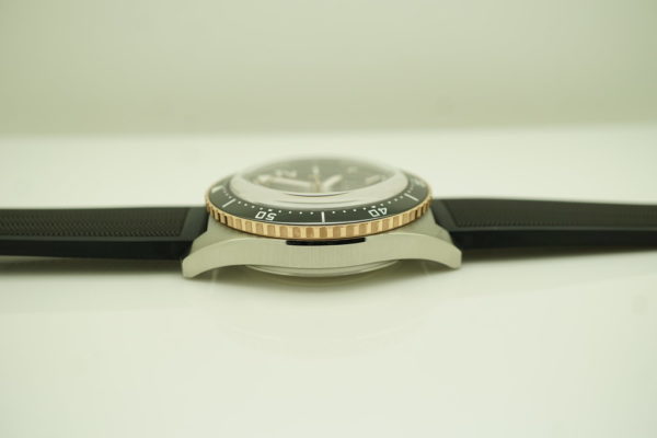 MINT Glashutte ORIGINAL SeaQ PANORAMA DATE STEEL ROSE GOLD GREY DIAL 2022 - Image 4