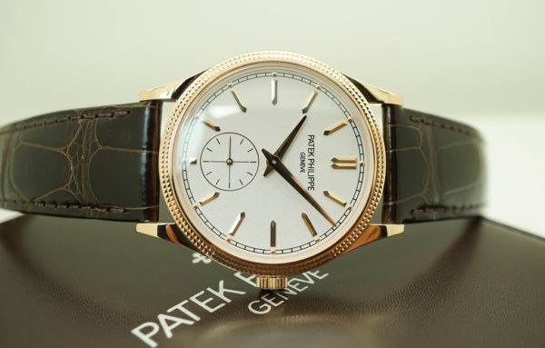 MINT Patek PHILIPPE 6119R CALATRAVA ROSE GOLD CLOUS DE PARIS 2022 FULL SET - Image 8