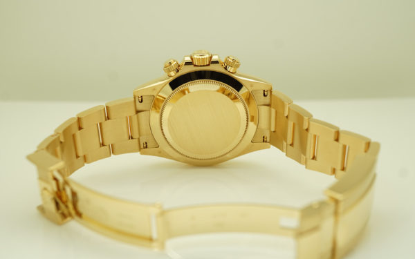 Rolex 116508 DAYTONA 18K YELLOW GOLD GREEN DIAL 2020 WARRANTY FULL SET - Image 8