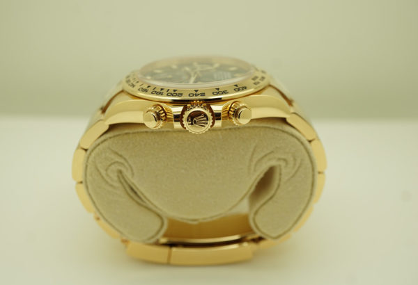 Rolex 116508 DAYTONA 18K YELLOW GOLD GREEN DIAL 2020 WARRANTY FULL SET - Image 3