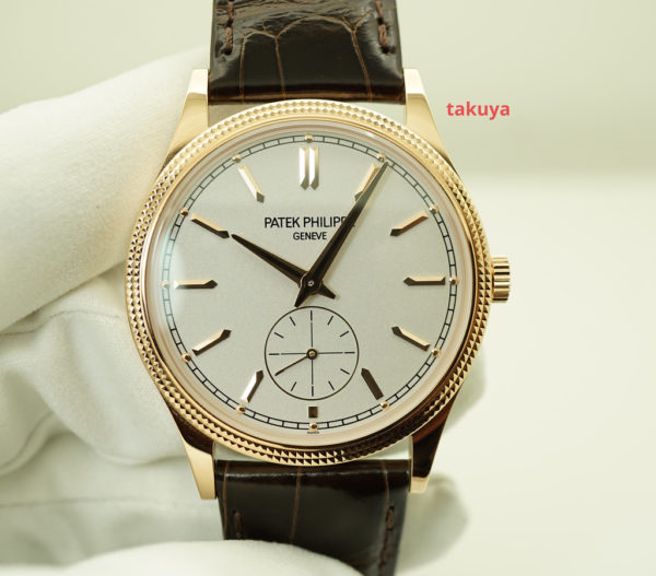 MINT Patek PHILIPPE 6119R CALATRAVA ROSE GOLD CLOUS DE PARIS 2022 FULL SET