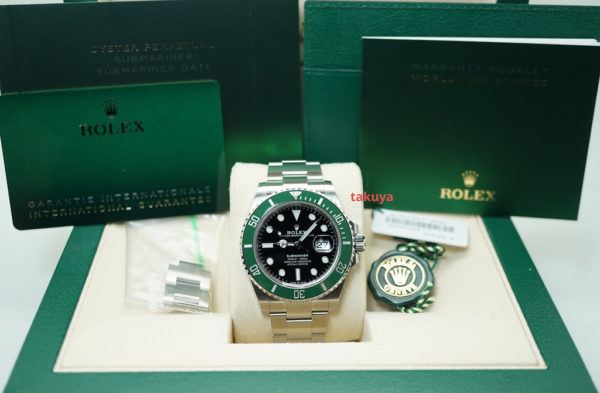 MINT Rolex 126610LV SUBMARINER GREEN BLACK DIAL STARBUCKS 41MM 2021 FULL SET - Image 2