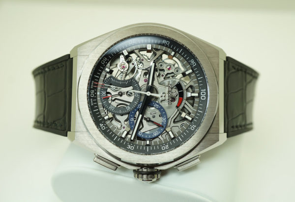 Zenith DEFY EL PRIMERO 21 CHRONOGRAPH OPENWORKED DIAL TITANIUM 2021 FULL SET - Image 8