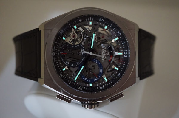 Zenith DEFY EL PRIMERO 21 CHRONOGRAPH OPENWORKED DIAL TITANIUM 2021 FULL SET - Image 10