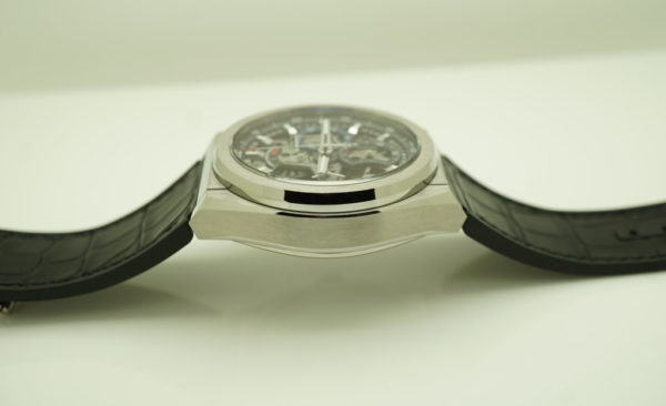 Zenith DEFY EL PRIMERO 21 CHRONOGRAPH OPENWORKED DIAL TITANIUM 2021 FULL SET - Image 4