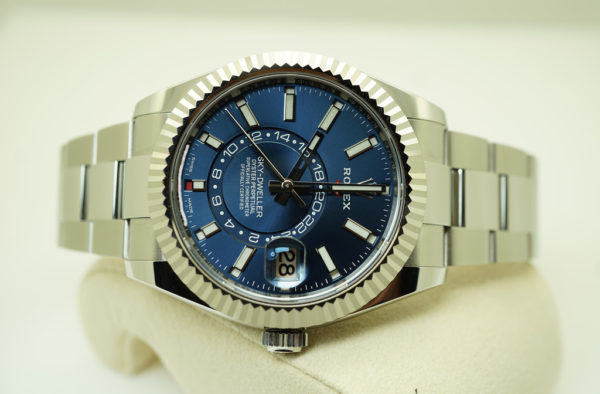 Rolex 326934 SKY-DWELLER BLUE DIAL OYSTER BRACELET 2022 COMPLETE SET - Image 9