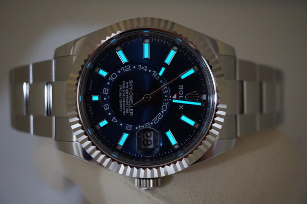 Rolex 326934 SKY-DWELLER BLUE DIAL OYSTER BRACELET 2022 COMPLETE SET - Image 11