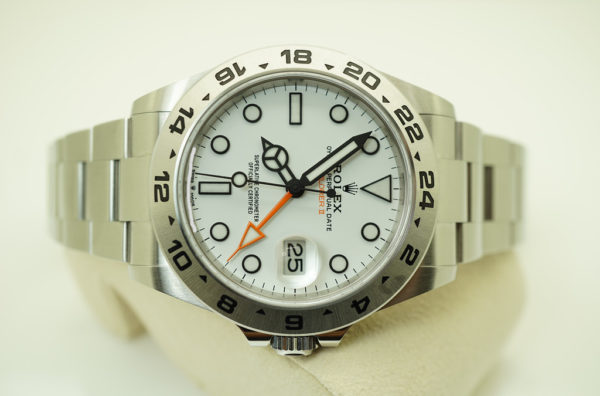 Rolex 226570 EXPLORER 2 POLAR WHITE DIAL 42MM NEW MODEL 2021 WARRANTY FULL SET - Image 9