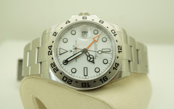 Rolex 226570 EXPLORER 2 POLAR WHITE DIAL 42MM NEW MODEL 2021 WARRANTY FULL SET - Image 10