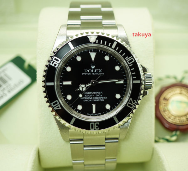 NEW Rolex 14060M SUBMARINER NO DATE 4 LINER RANDOM SERIAL STICKERS RARE COMPLETE SET