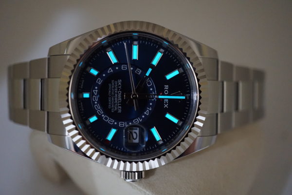 Rolex 326934 SKY-DWELLER BLUE DIAL OYSTER BRACELET 2020 COMPLETE SET - Image 11