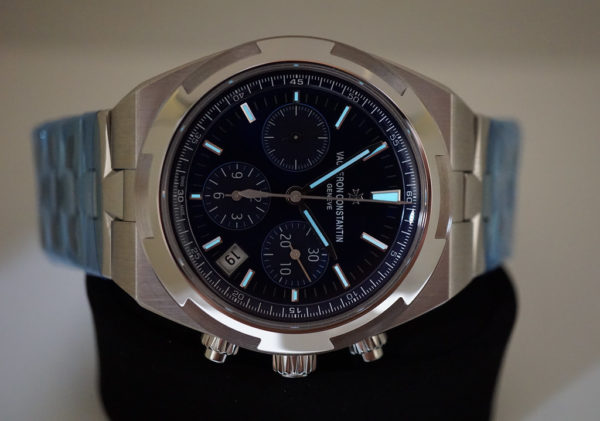 LIKE NEW Vacheron CONSTANTIN OVERSEAS CHRONOGRAPH 5500V BLUE DIAL 2022 COMPLETE SET - Image 9