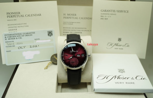 NEW H. Moser & Cie PIONEER PERPETUAL CALENDAR MD LIMITED EDITION 50 PCS FULL SET - Image 2