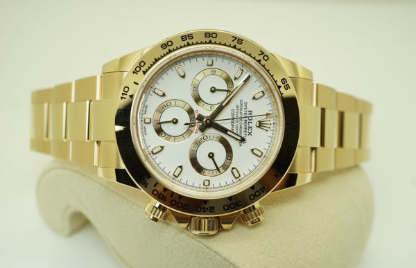 BRAND NEW Rolex 116508 DAYTONA 18K YELLOW GOLD WHITE DIAL 2022 COMPLETE SET - Image 9