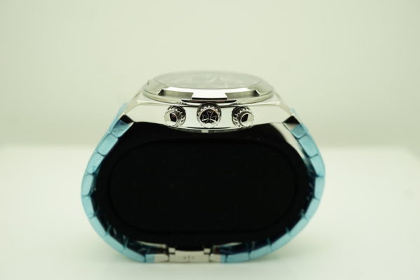 LIKE NEW Vacheron CONSTANTIN OVERSEAS CHRONOGRAPH 5500V BLUE DIAL 2022 COMPLETE SET - Image 3