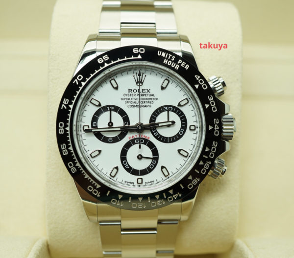 Rolex 116500LN COSMOGRAPH DAYTONA CERAMIC WHITE DIAL WARRANTY FULL SET