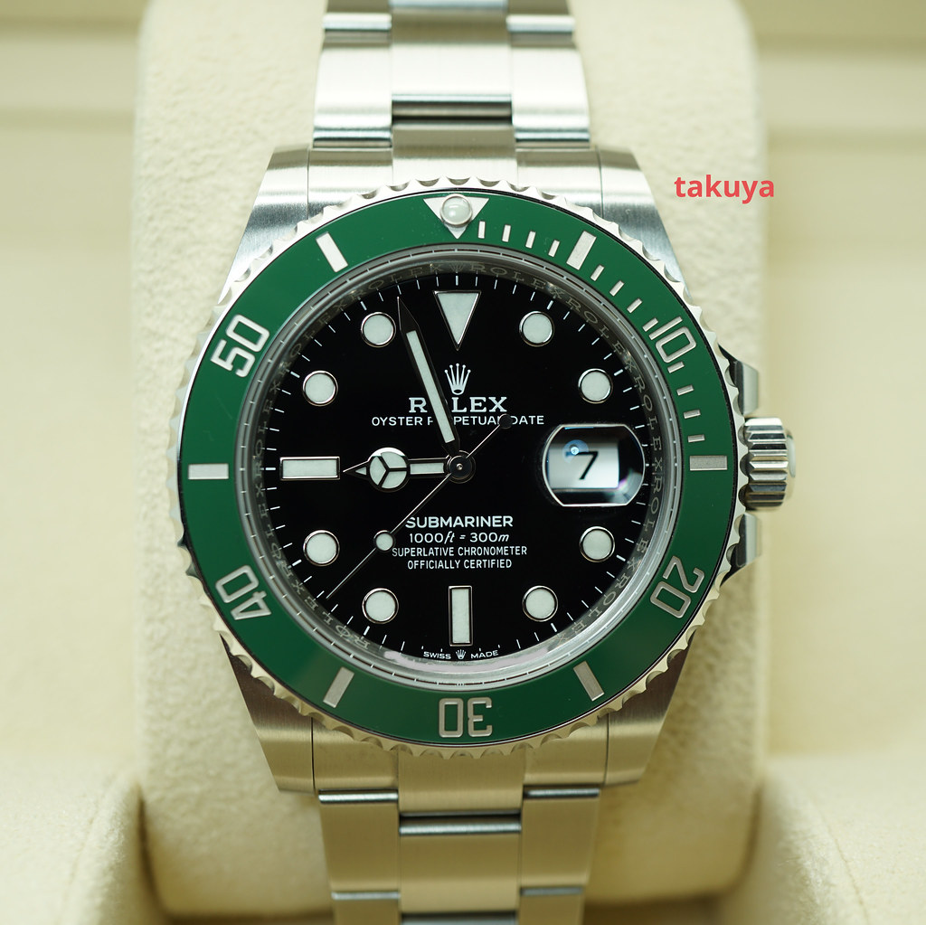 Submariner best sale green black