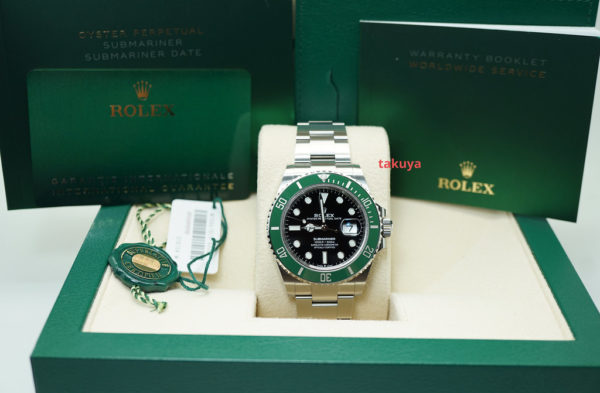 Rolex 126610LV SUBMARINER GREEN BEZEL BLACK DIAL STARBUCKS 41MM 2022 FULL SET - Image 2