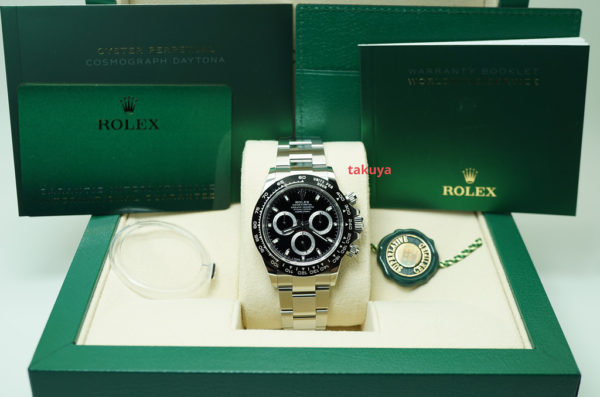 BRAND NEW Rolex 116500LN COSMOGRAPH DAYTONA CERAMIC BLACK DIAL 2022 COMPLETE SET - Image 2