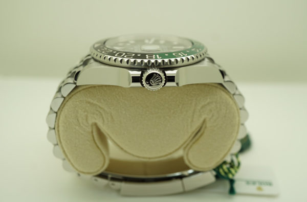 BRAND NEW Rolex 126720VTNR GMT MASTER II LEFTY BLACK GREEN SPRITE JUBILEE 2022 MODEL - Image 3
