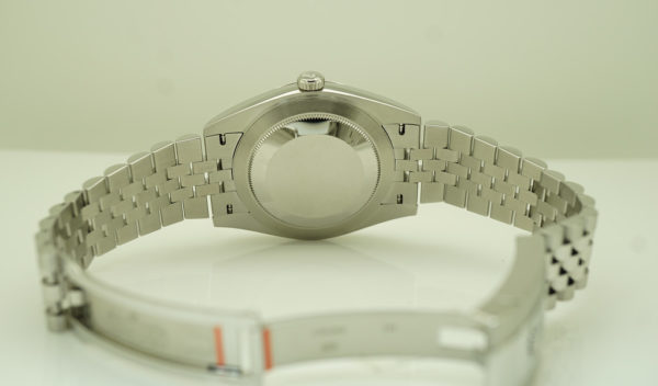Rolex 126334 DATEJUST 41 FLUTED BEZEL DARK RHODIUM DIAL JUBILEE BAND FULL SET - Image 8