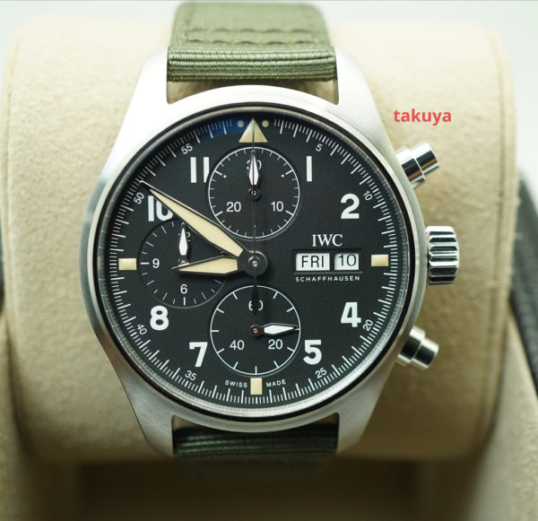 IWC IW387903 PILOT's WATCH CHRONOGRAPH SPITFIRE 41MM 2021 COMPLETE SET