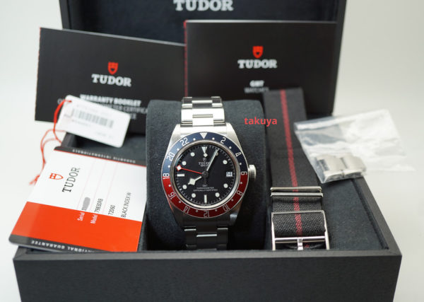 Tudor 79830RB BLACK BAY GMT PEPSI RED BLUE BEZEL BRACELET BOX PAPERS - Image 2