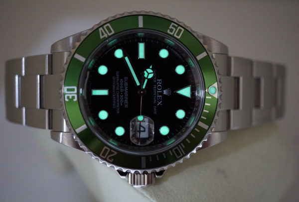 Rolex 16610LV GREEN SUBMARINER 50th ANNIVERSARY M SERIAL FULL SET - Image 11