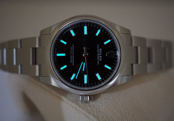 BRAND NEW Rolex 277200 OYSTER PERPETUAL BRIGHT BLACK DIAL 31MM 2022 COMPLETE SET - Image 11