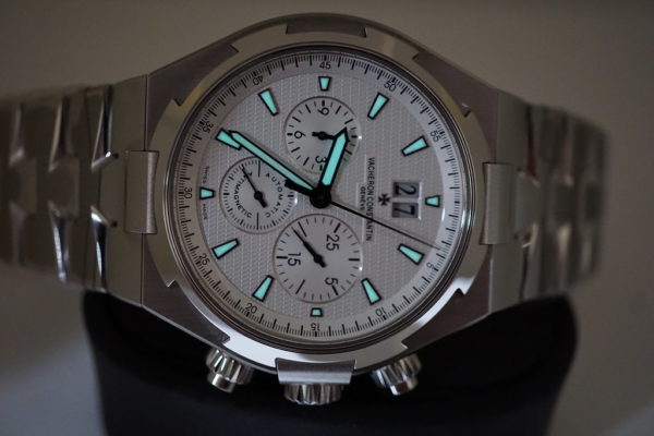 NEW Vacheron CONSTANTIN OVERSEAS CHRONOGRAPH 49150 WHITE DIAL 2019 FULL SET - Image 12