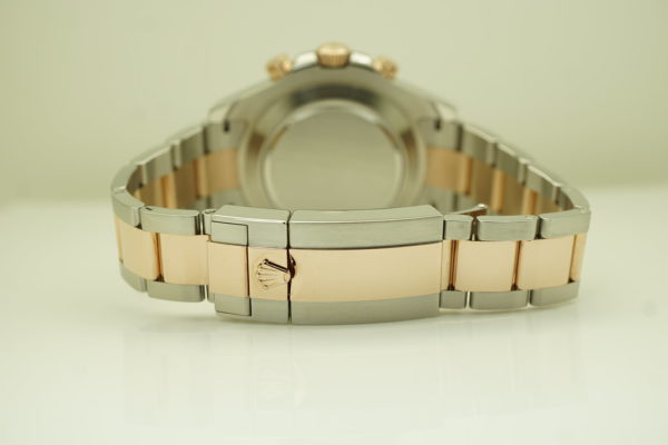 Rolex 116681 YACHTMASTER II ROSE GOLD STEEL NEWER DIAL 2020 WARRANTY FULL SET - Image 7