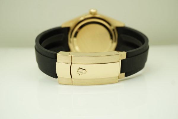 Rolex 326238 SKY-DWELLER YELLOW GOLD BLACK DIAL OYSTERFLEX 2021 FULL SET - Image 5