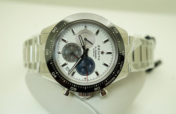 BRAND NEW ZENITH CHRONOMASTER SPORT EL PRIMERO Caliber 3600 WHITE DIAL BRACELET 2022 - Image 9