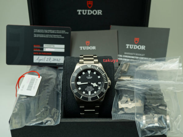 Tudor 25600TN PELAGOS TITANIUM BLACK DIAL 42MM 2022 WARRANTY FULL SET - Image 2
