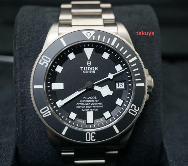 Tudor 25600TN PELAGOS TITANIUM BLACK DIAL 42MM 2022 WARRANTY FULL SET