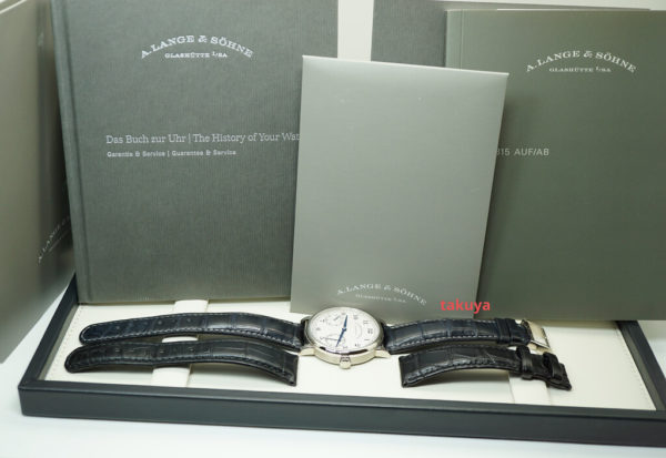 A. Lange & Sohne 1815 UP DOWN 18K WHITE GOLD 234.026 39MM 2020 FULL SET - Image 2